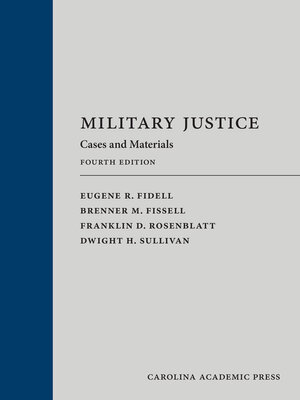 cover image of Military Justice